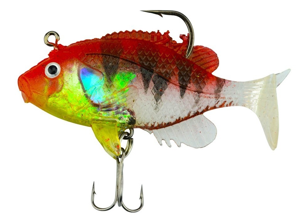Señuelo Para Pesca 60Mm 11G No.5506 Rojo-Transp (5 Piezas)