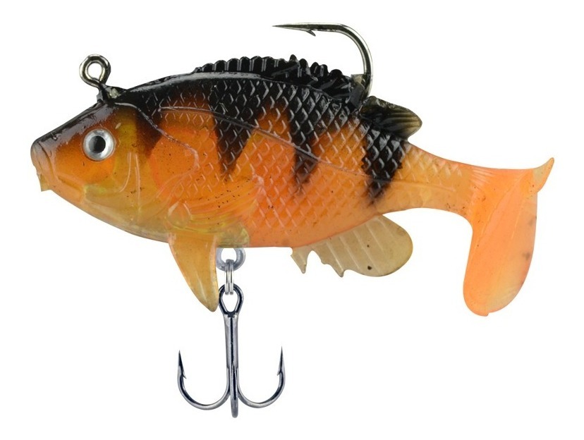 Señuelo De Pesca 6Cm 11G No.5506 002 Color Mostaza (5 Piezas