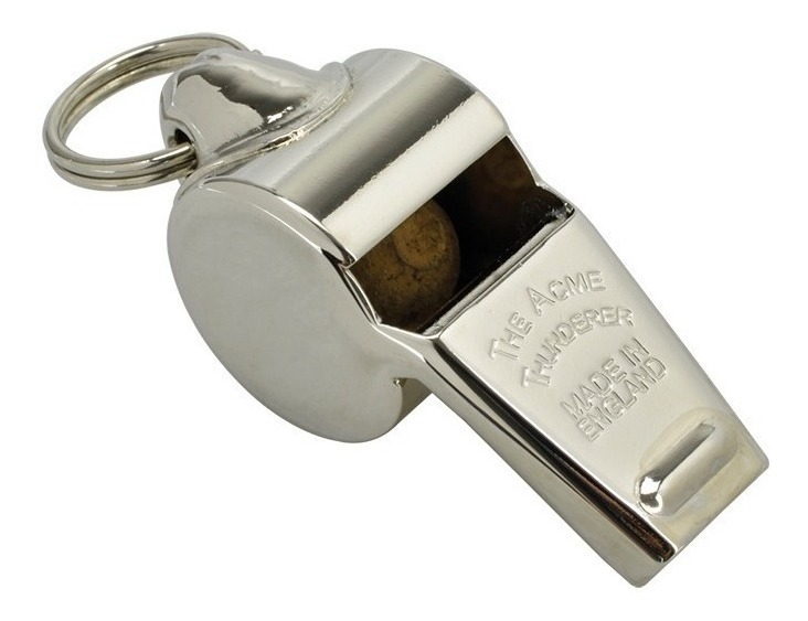Silbato Acme 45Mm Metálico No.60.5 Oficial,arbitro