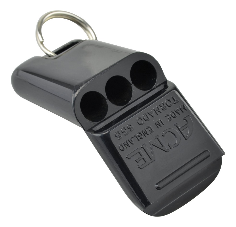 Silbato Acme 52Mm Tornado-negro No.635Bk Oficial,arbitro