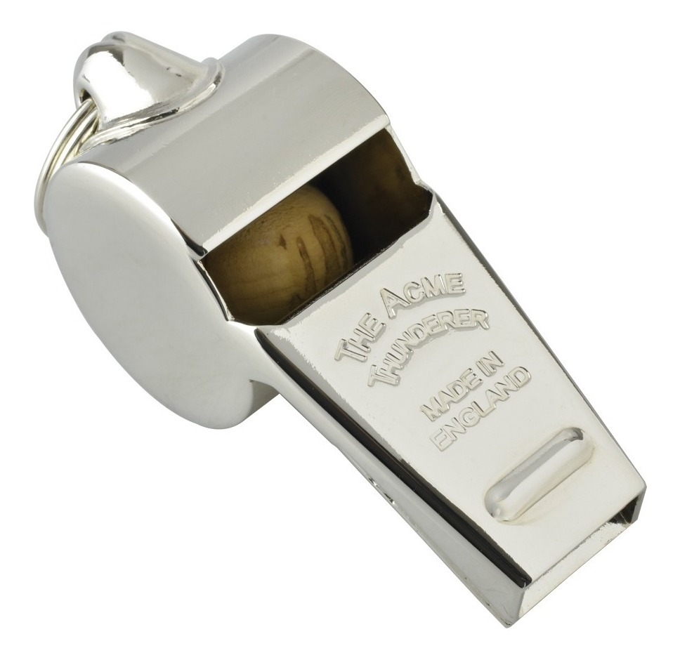 Silbato Acme 59Mm Metálico No.58.5 Oficial,arbitro