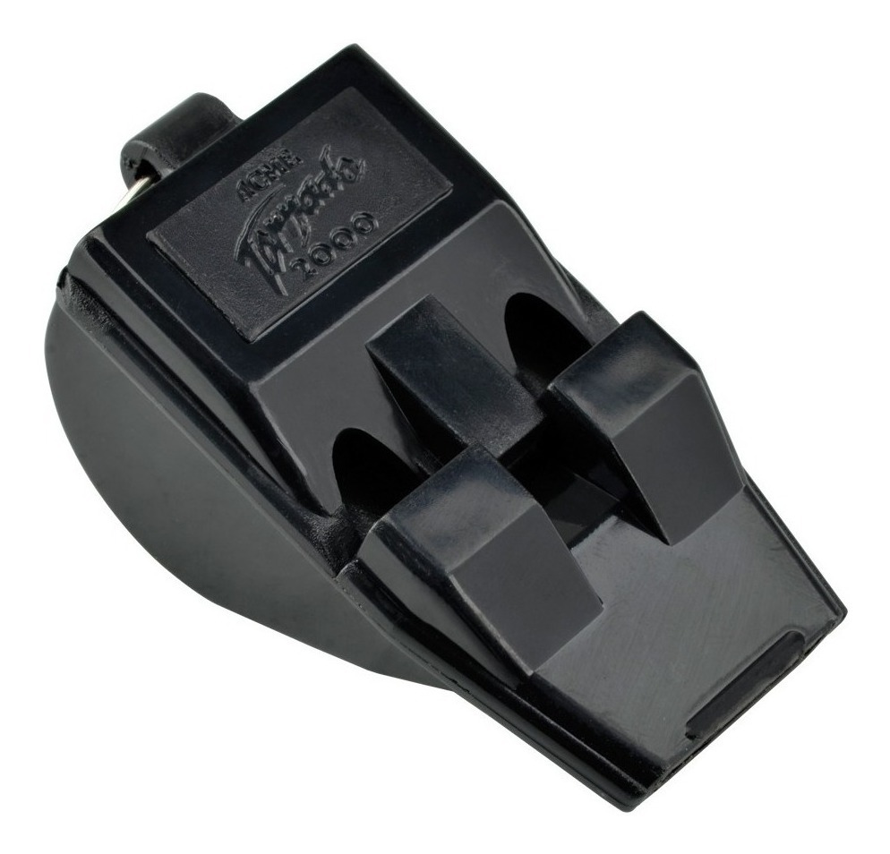 Silbato Acme 50Mm Tornado 2000 Negro Oficial,arbitro
