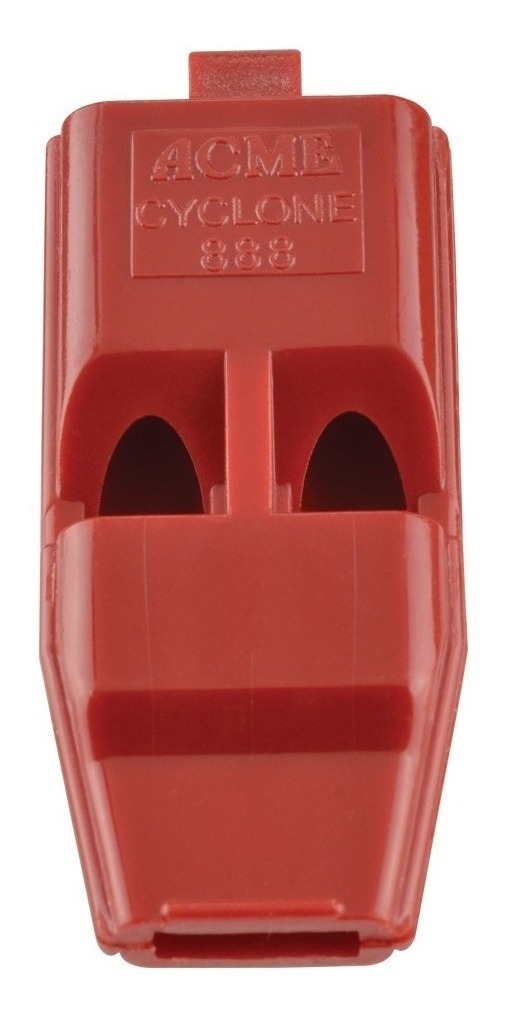 Silbato  Acme  50Mm Cyclone-Rojo 888R Oficial,Arbitro