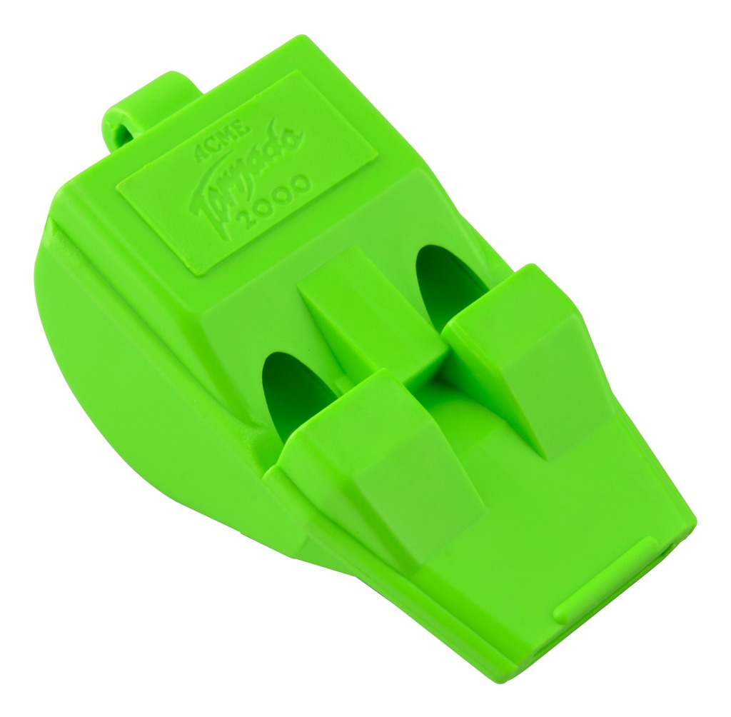 Silbato Acme 50Mm Tornado 2000G Verde Oficial,arbitro