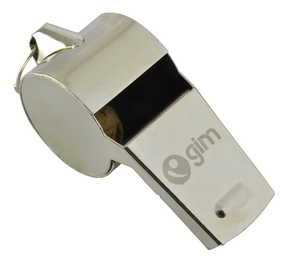 Silbato Metalico 40Mm Metal/Cromado 7003