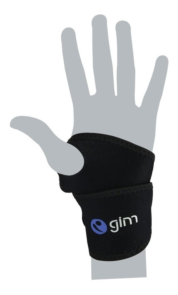 Soporte Muñequera Neopreno Unitalla GIM Dedo