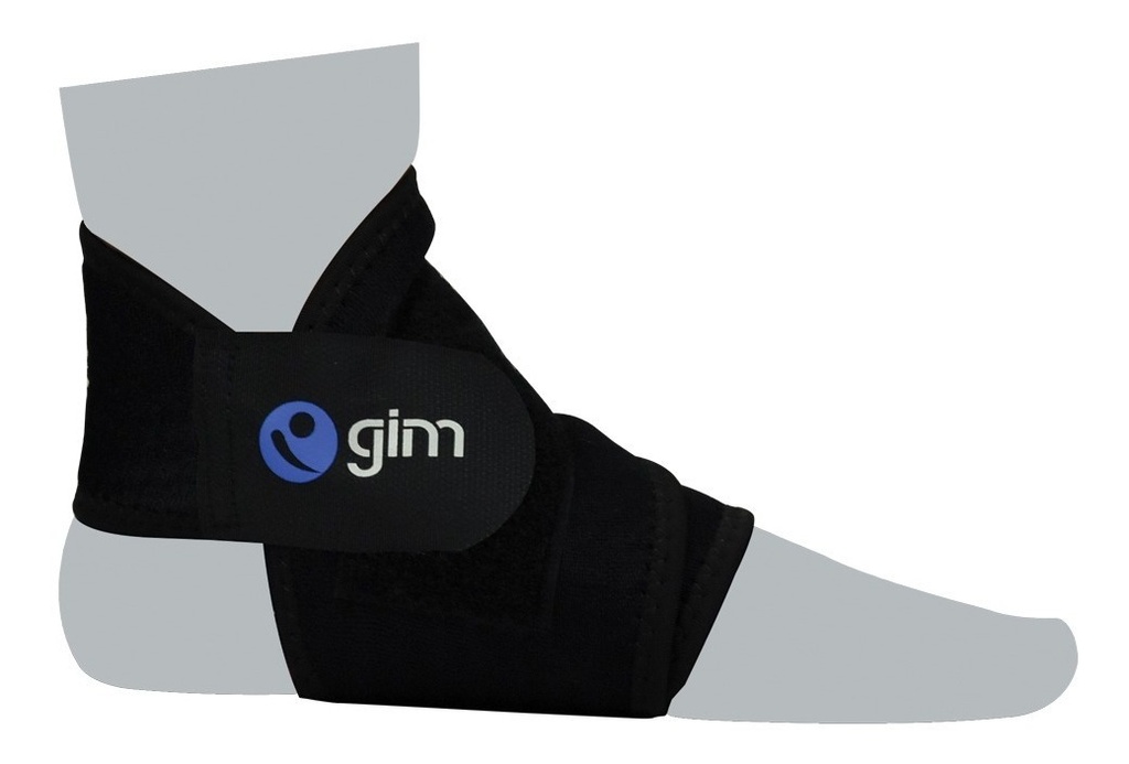 Tobillera Neopreno Soporte Unitalla Ajustable Gim