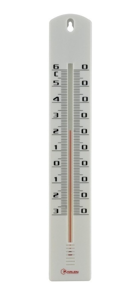 Termometro Domestico Ambiental De Vidrio-30/60C Zls-148