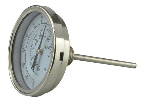 Termometro Industrial 1/4 Npt S-2.5 -50/50°C T200-2