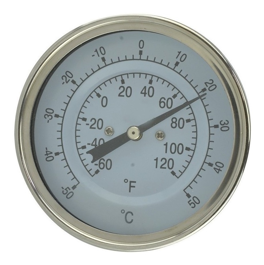 Termometro Industrial 1/4 Npt S-3  -50/50°c T200-2