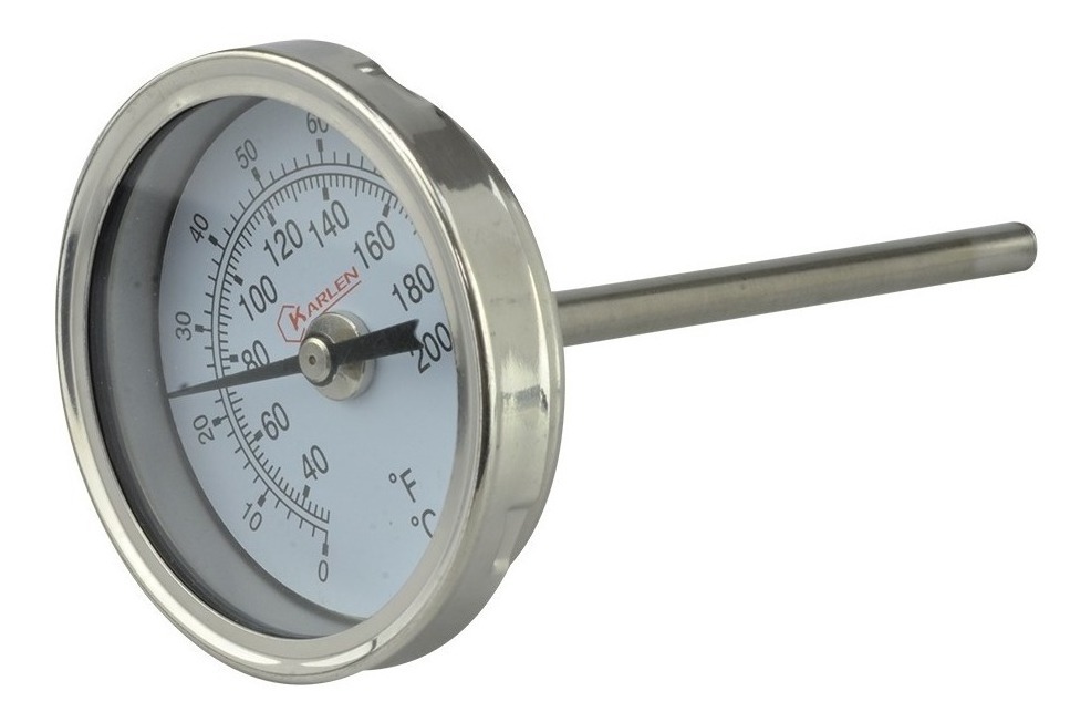 Termometro Industrial 1/4 Npt S-3 0/100°C T200-2