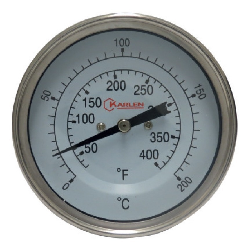 Termómetro Industrial 1/2 NPT S-2.5 0/200°C T300C