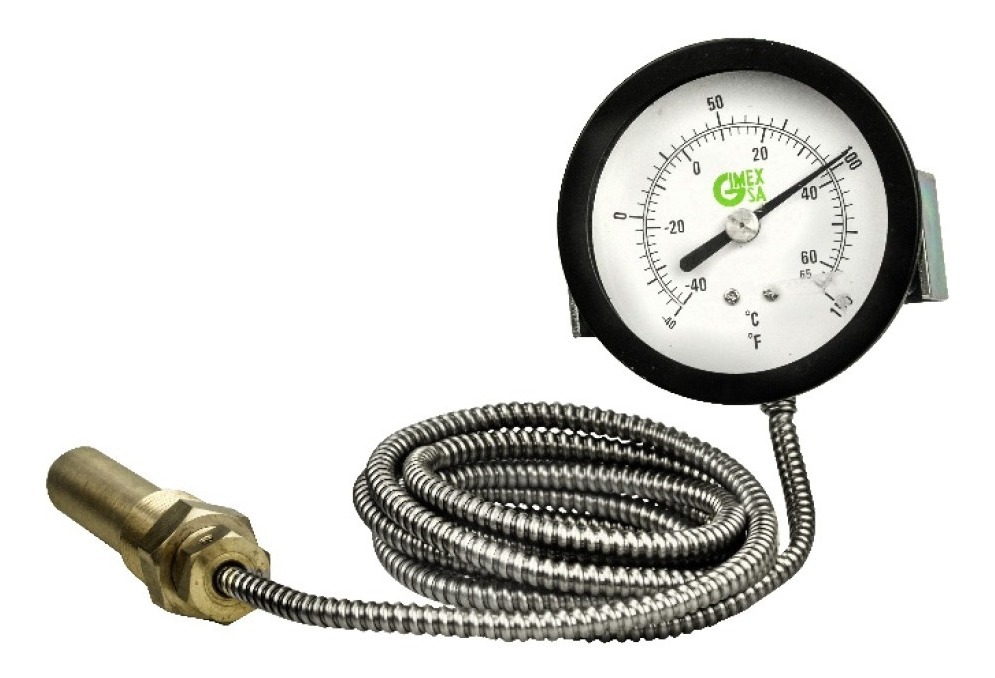 Termometro Industrial Lectura Remota 0/150C,3.0M 221Rf23141