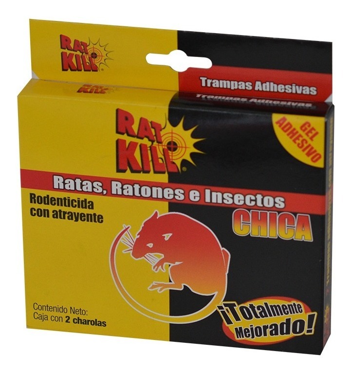 [GM-15TRAMPA002SM] Trampa Para Raton 123X245Mm 402 (2 Piezas) la Mejor