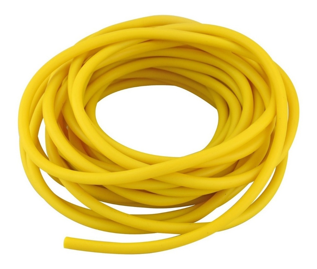 Tubo Elastico de Latex 10 Metros Aparatos Amarilloplus
