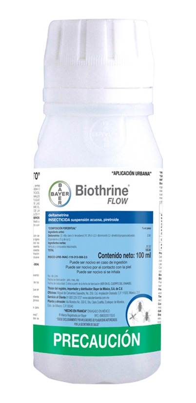 Insecticida Biothrin Flow (1 Pieza) Bayer Plagas Veneno