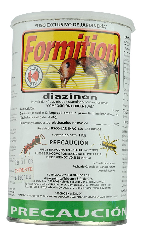 Formition Insecticida Granulado En Salero Hormigas Veneno