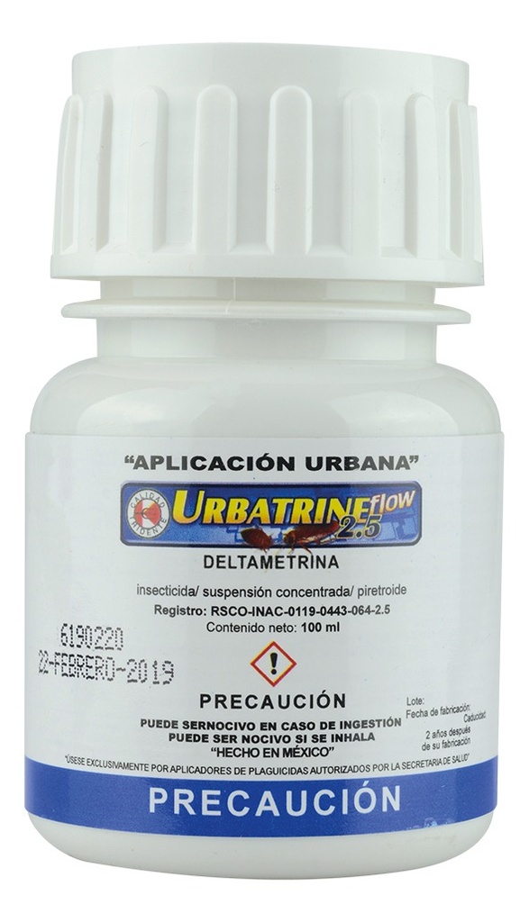 Urbatrine Flow 2.5 Insecticida Base Acuosa Veneno Plagas