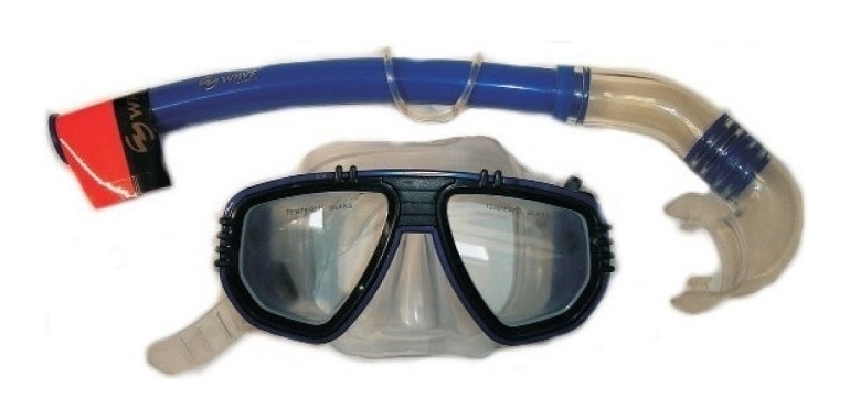 Visor Con Snorkel Para Natacion Buceo