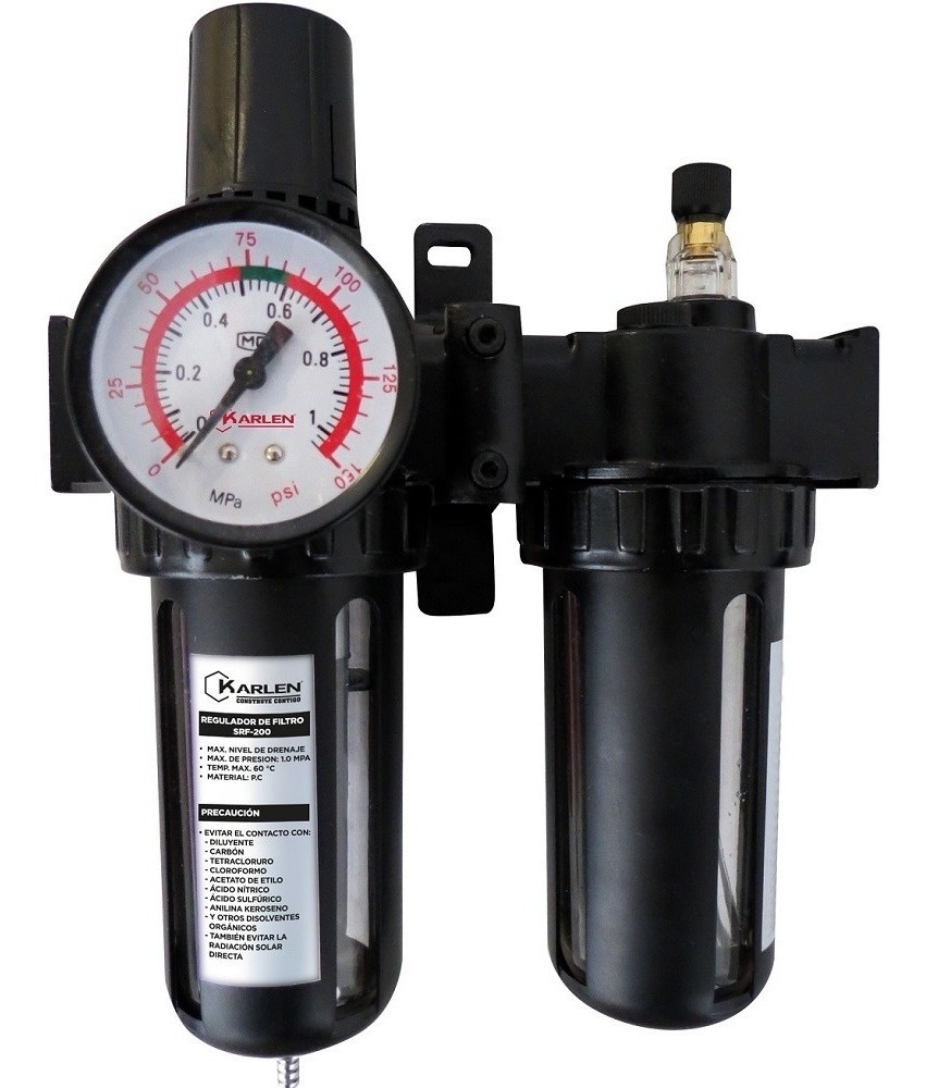 Regulador De Aire Con Unidad Lubricante 1/2  Aa2040A