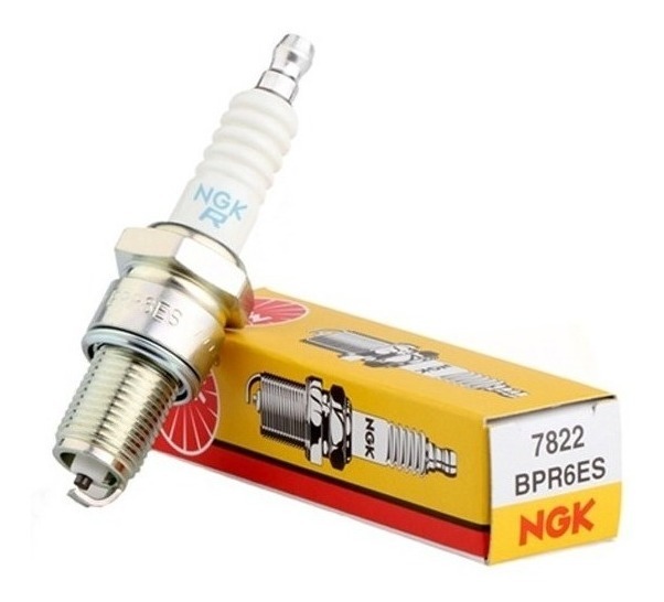 4 Bujias Motobomba Bpr6Es Honda Ngk Plus