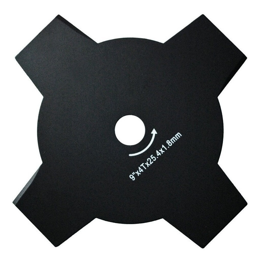 Disco Desbrozadora (Cuchilla) 4 Dientes 255x1.4x25.4mm