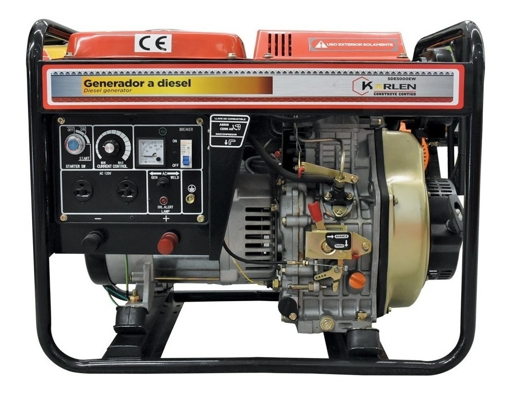 Generador Soldadora Diesel 2200W Karlen