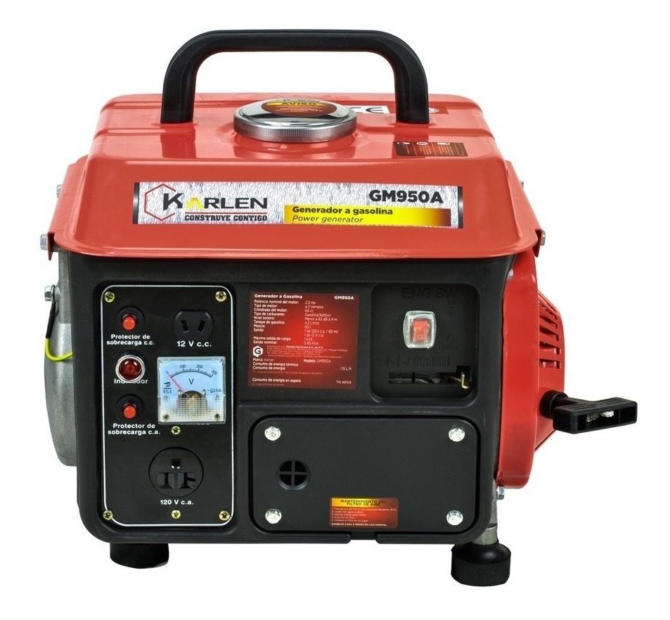 Generador Gasolina GIM950A 0.85kVA 110V