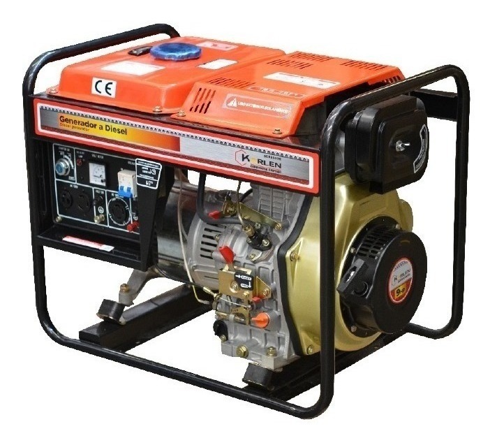 Generador Diesel SDE6500E 5kVA 120/240V 9HP