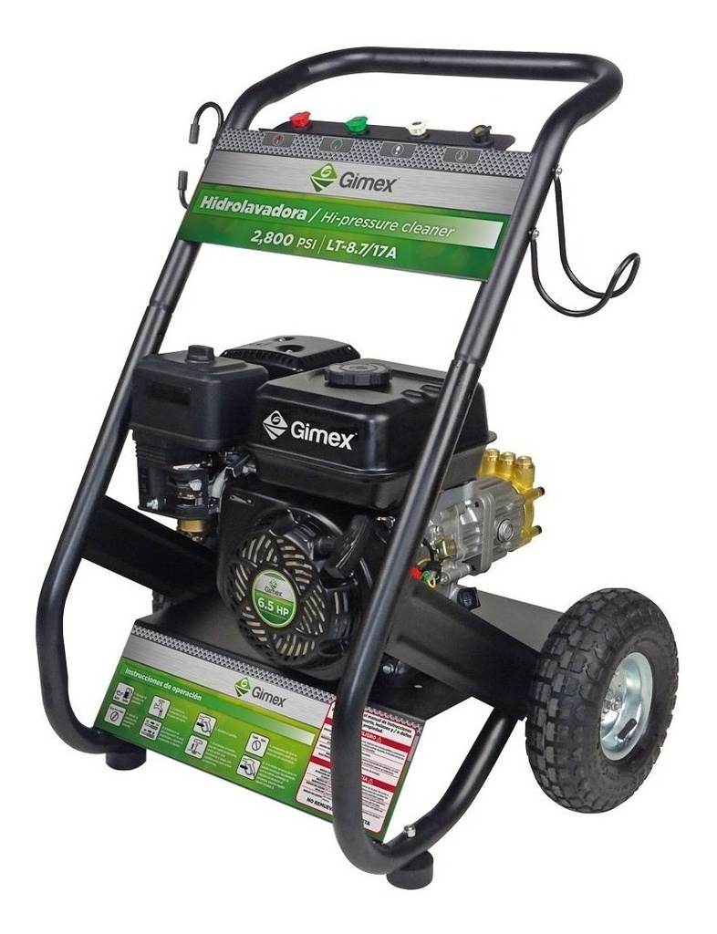 Hidrolavadora Portátil Alta Presión, Motor A Gasolina, Gimex