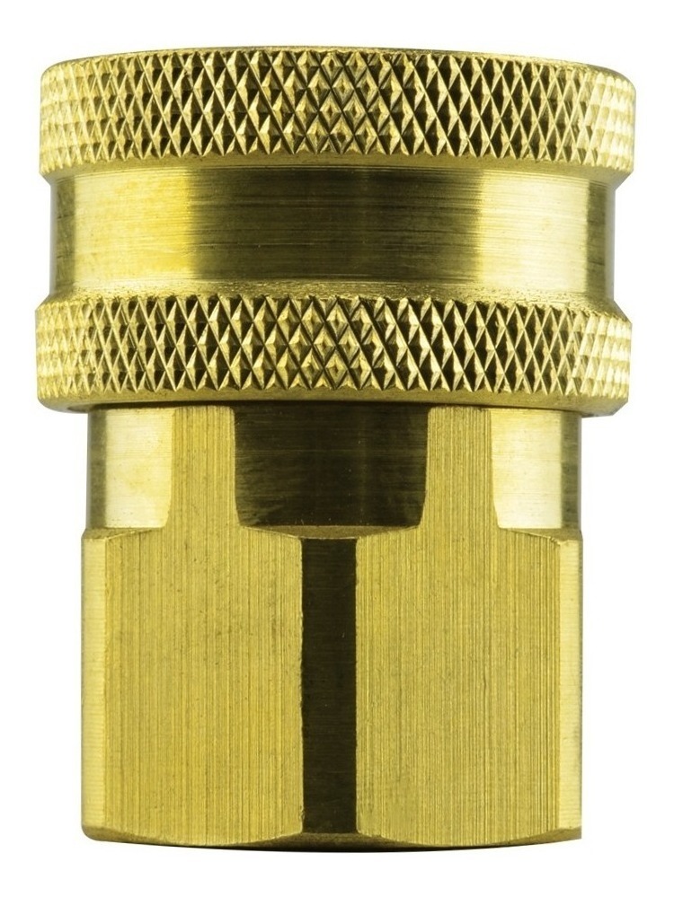 Conector QD Bronce 3/8" Quick Disconnect Hidrolavadora