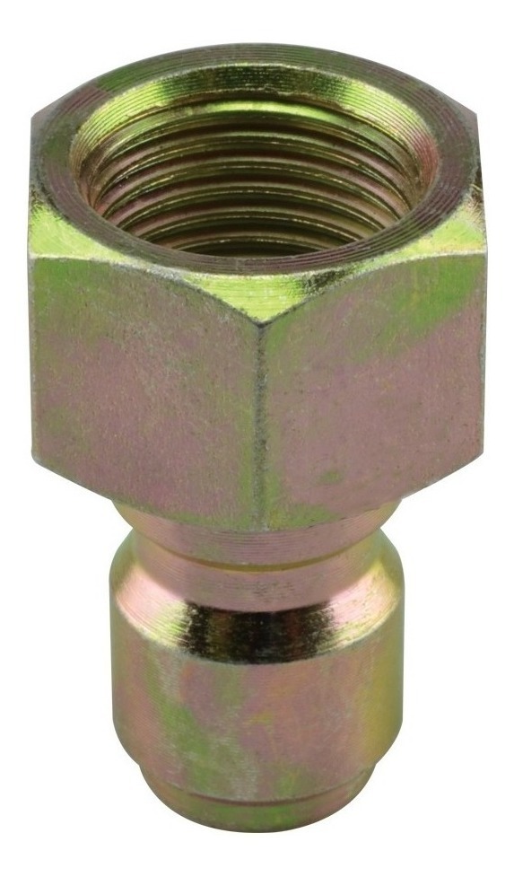 Conector Plug De Bronce 3/8  F