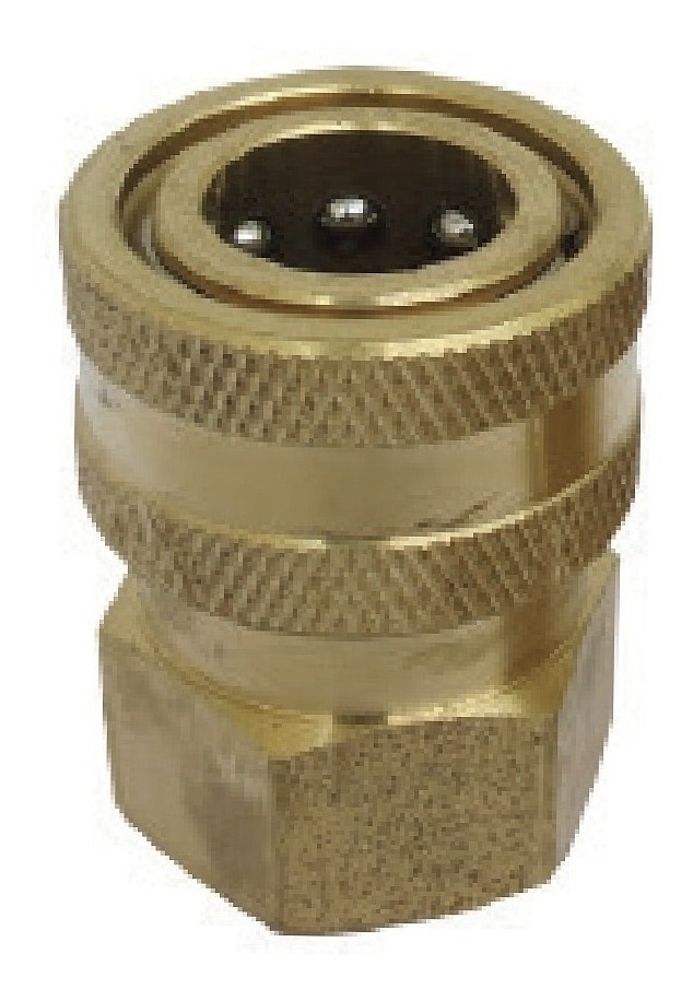 Conector QD Bronce 1/4" Quick Disconnect Hidrolavadora