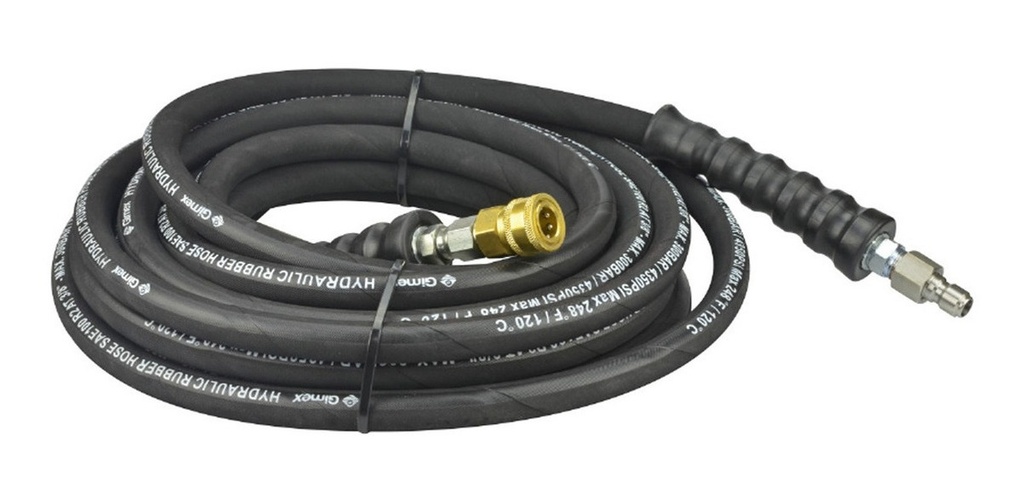 Manguera Para Hidrolavadora 4300Psi 10Mt 3/8 Pulg Gimex