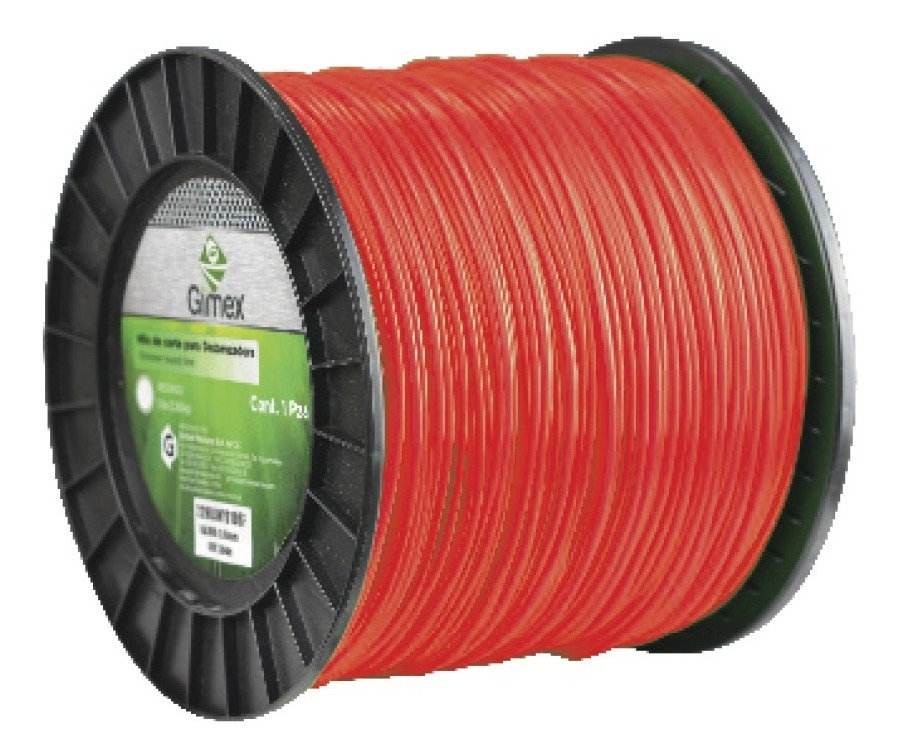 Hilo Para Desbrozaadora 5lb.2mm (.080) 629m Rojo