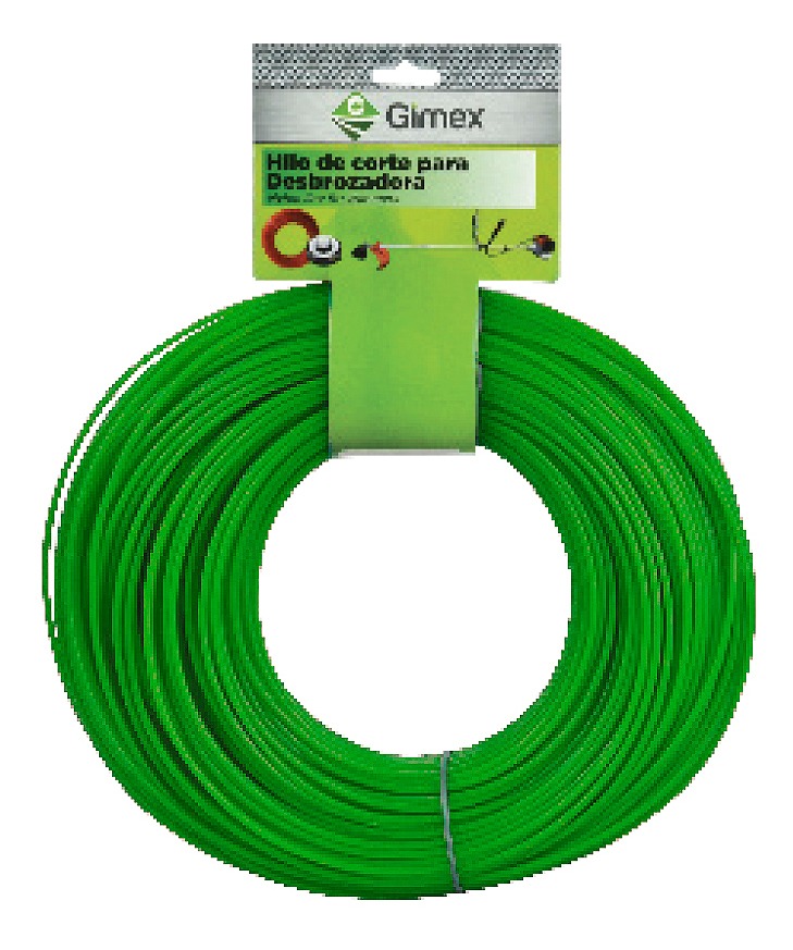 Hilo Para Desbrozadora 1.60Mm (.065) 109M Verde