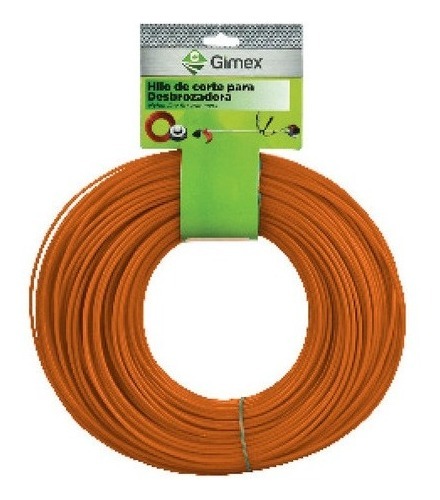 Hilo Para Desbrozadora 2.65Mm (.105) 122M Naranja