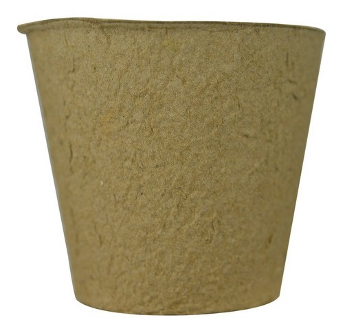 Maceta Biodegradable Redonda De Papel 100 Pzas Nue 785790101