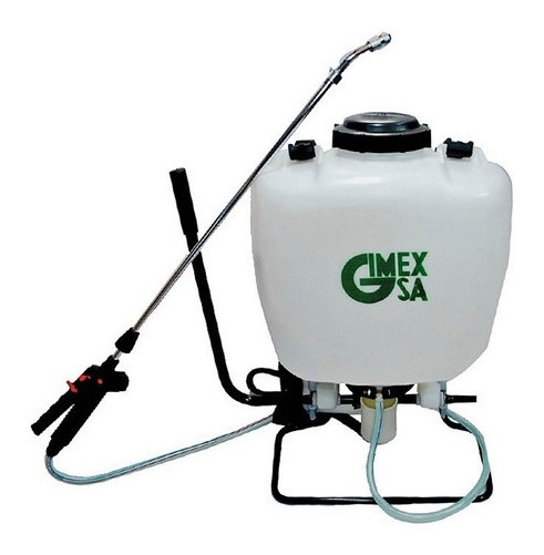 Aspersora de Mochila Manual 15 Litros Para Fumigar Casa Campo Jardín