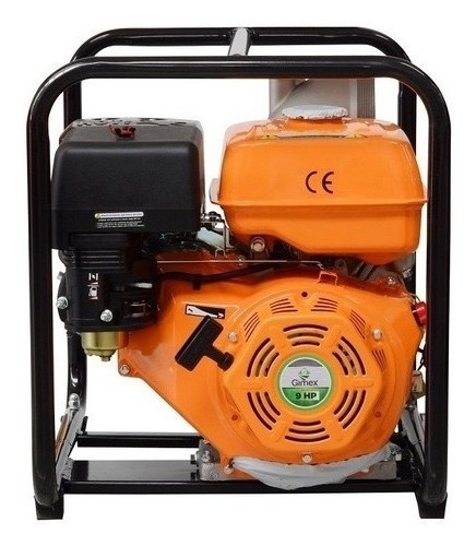 Motobomba Riego Agrícola GGP4 270cc 9HP Gasolina Alta Potencia