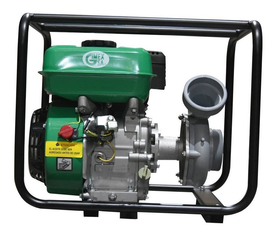 Motobomba Riego Agrícola 3" 5.5HP Gasolina Alto Caudal