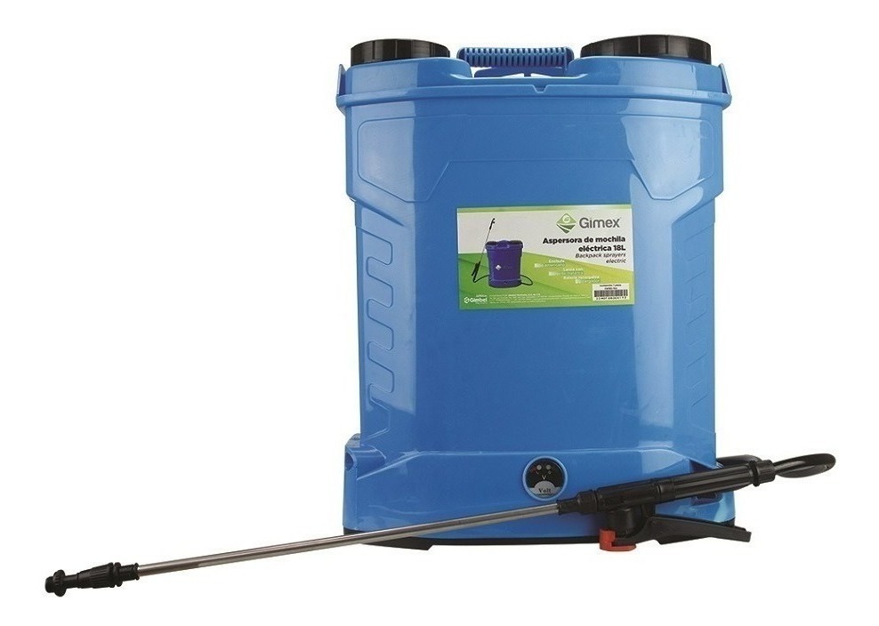 [GM-22MOTOBO081TZ] Aspersor Eléctrico de Mochila 16 Litros Gimex