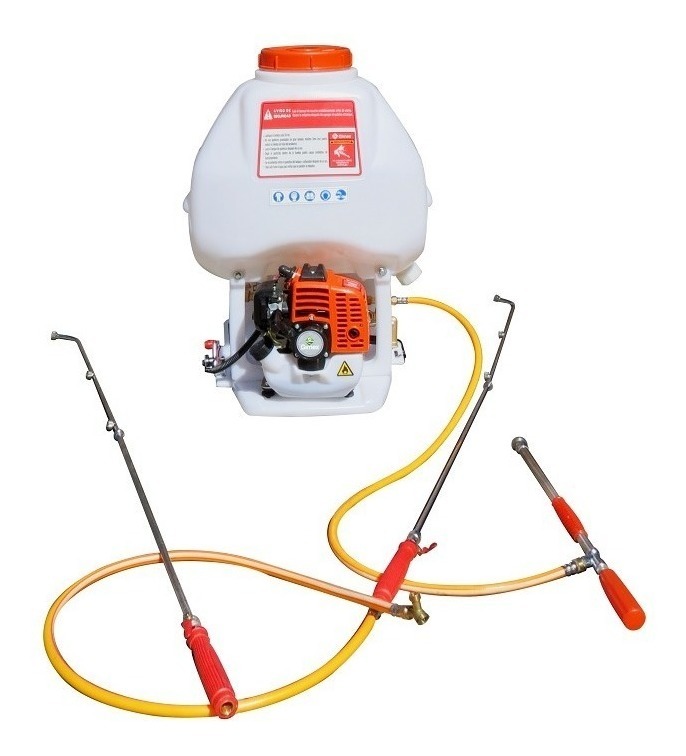 [GM-22MOTOBO087CH] Aspersora de Mochila con Motor 1HP 25 Litros