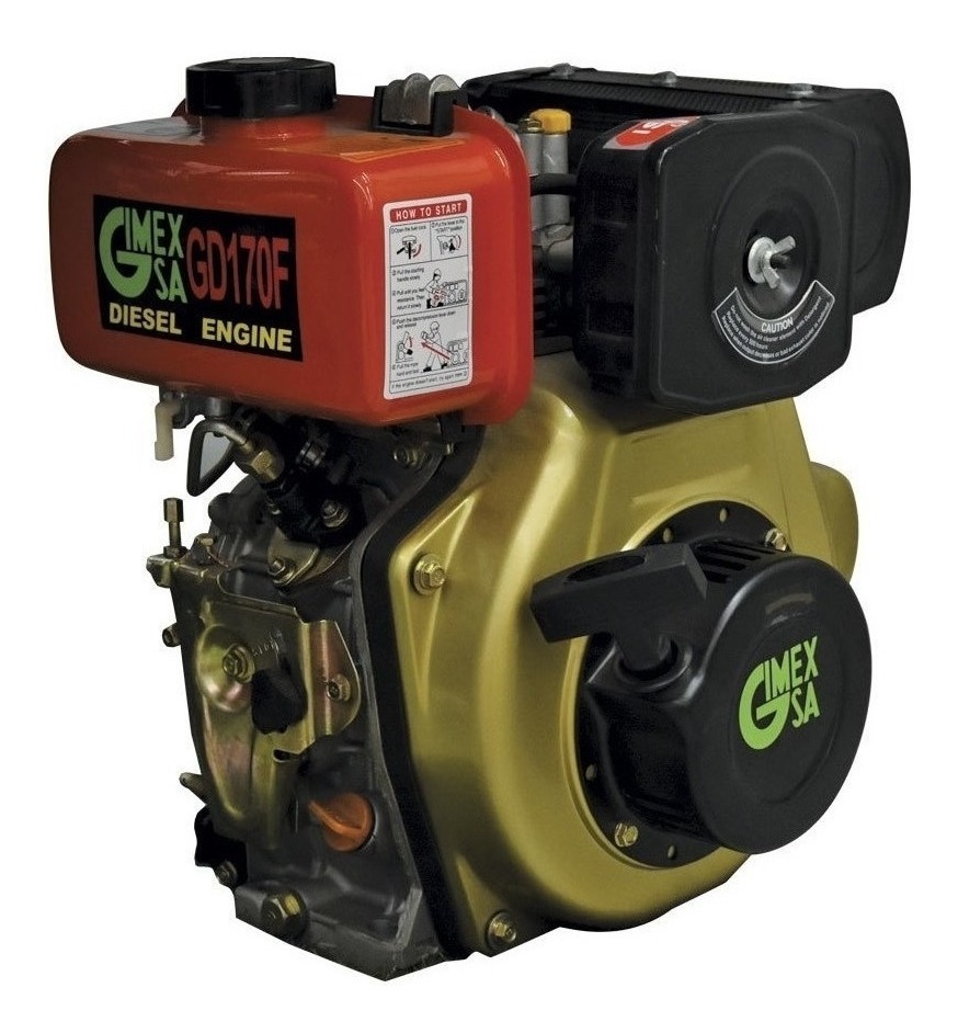 Motor A Diesel De 4 Tiempos 406Cc 9Hp 1