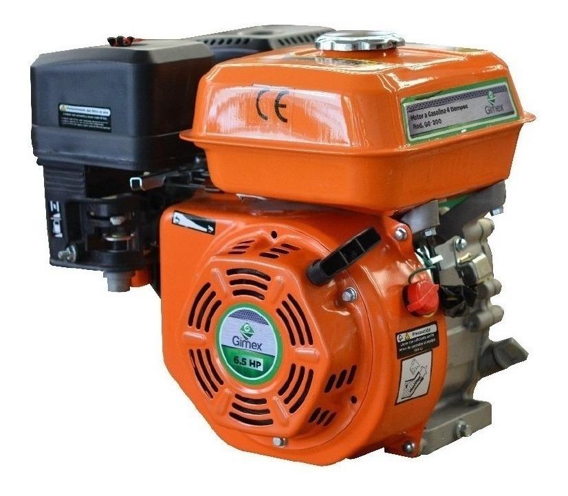 Motor Gasolina 4T Gg-200/A 196Cc 6.5Hp 3/4