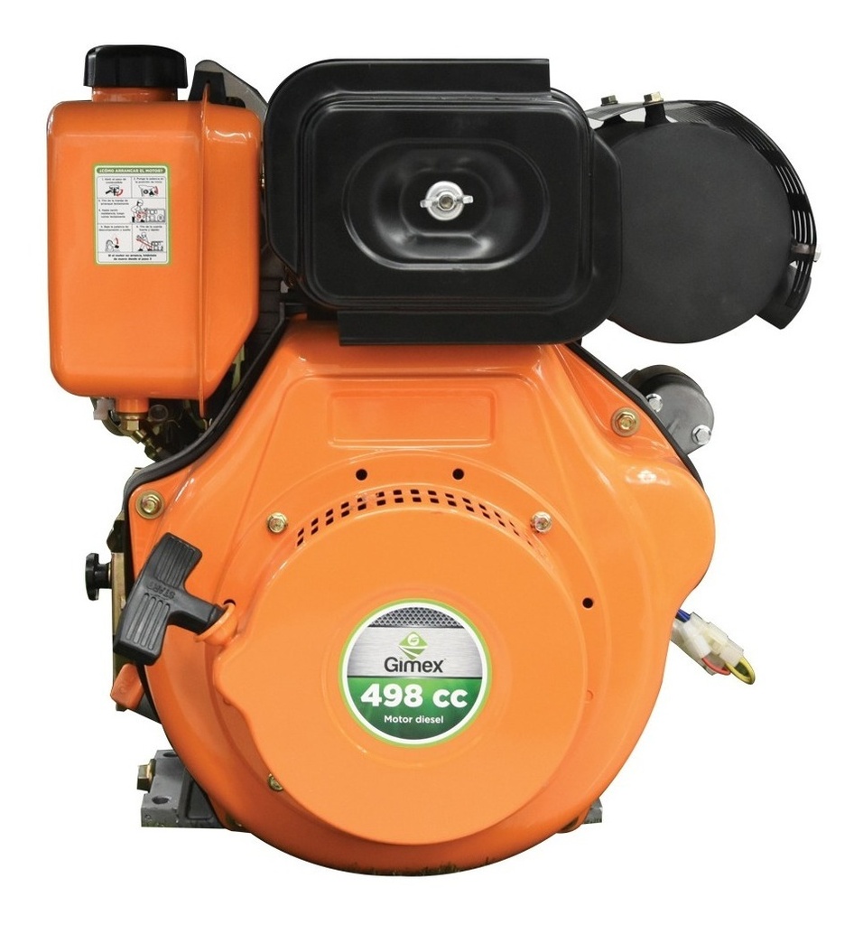 Motor a Diesel de 4 Tiempos (con Marcha)