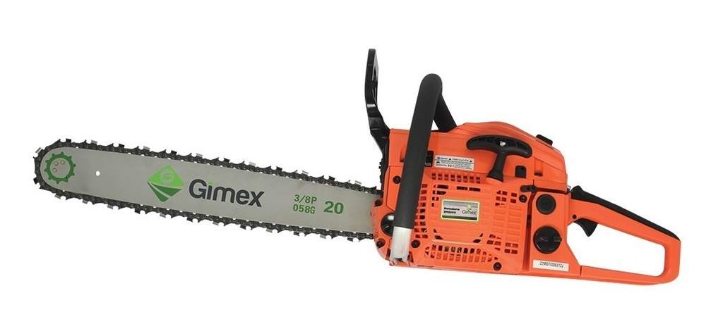 Motosierra Gasolina Leñera 20 /51Cm/50Cc Zm5200-20   Gimex 
