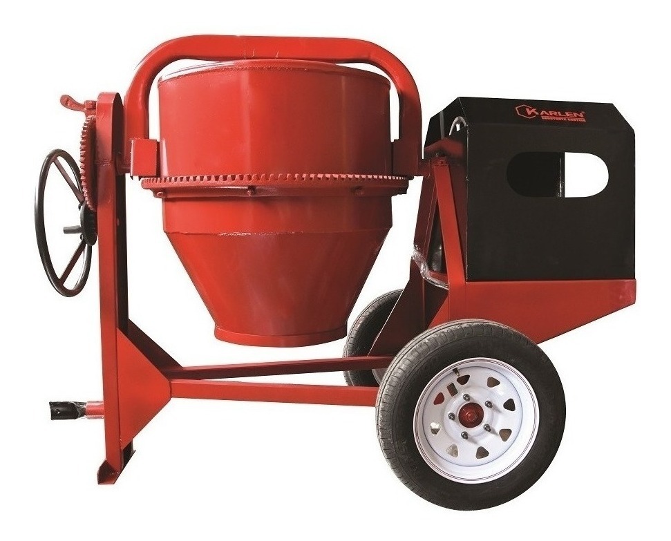 Revolvedora de 1 Saco Con Motor 9HP Karlen
