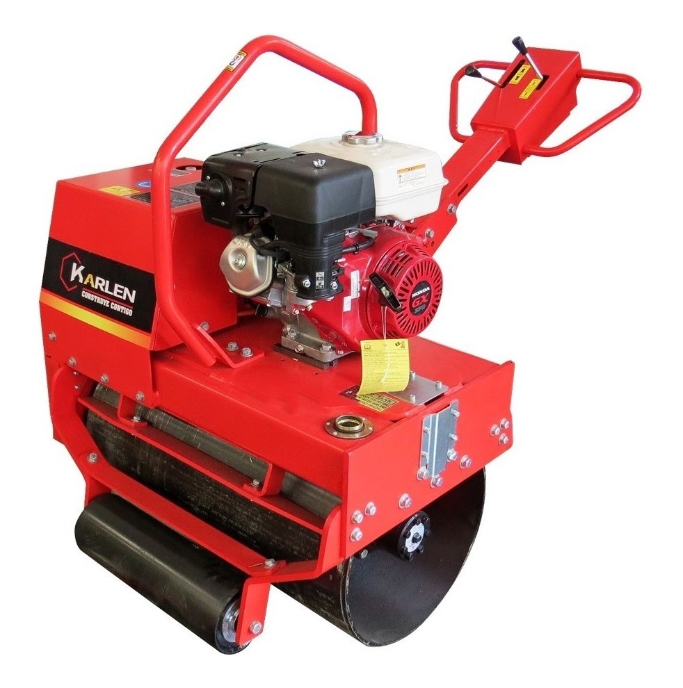 Rodillo Vibratorio Pavimento 800×480mm 9HP Karlen