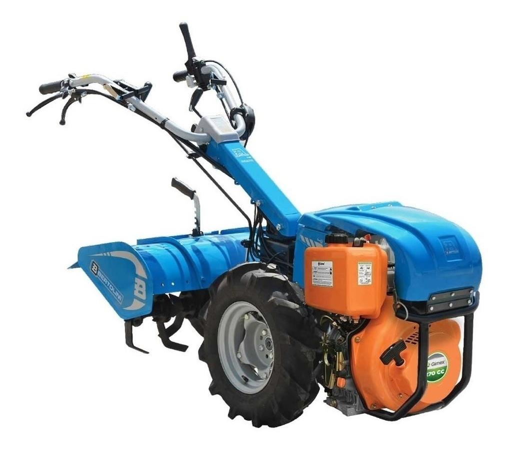 Motocultor Con Fresa Y Motor A Gasolina 270cc, Bertolini